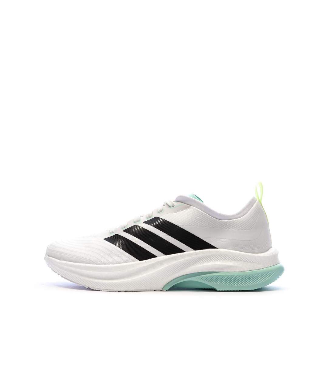 Chaussures de running blanches/bleu homme adidas moveboost-1