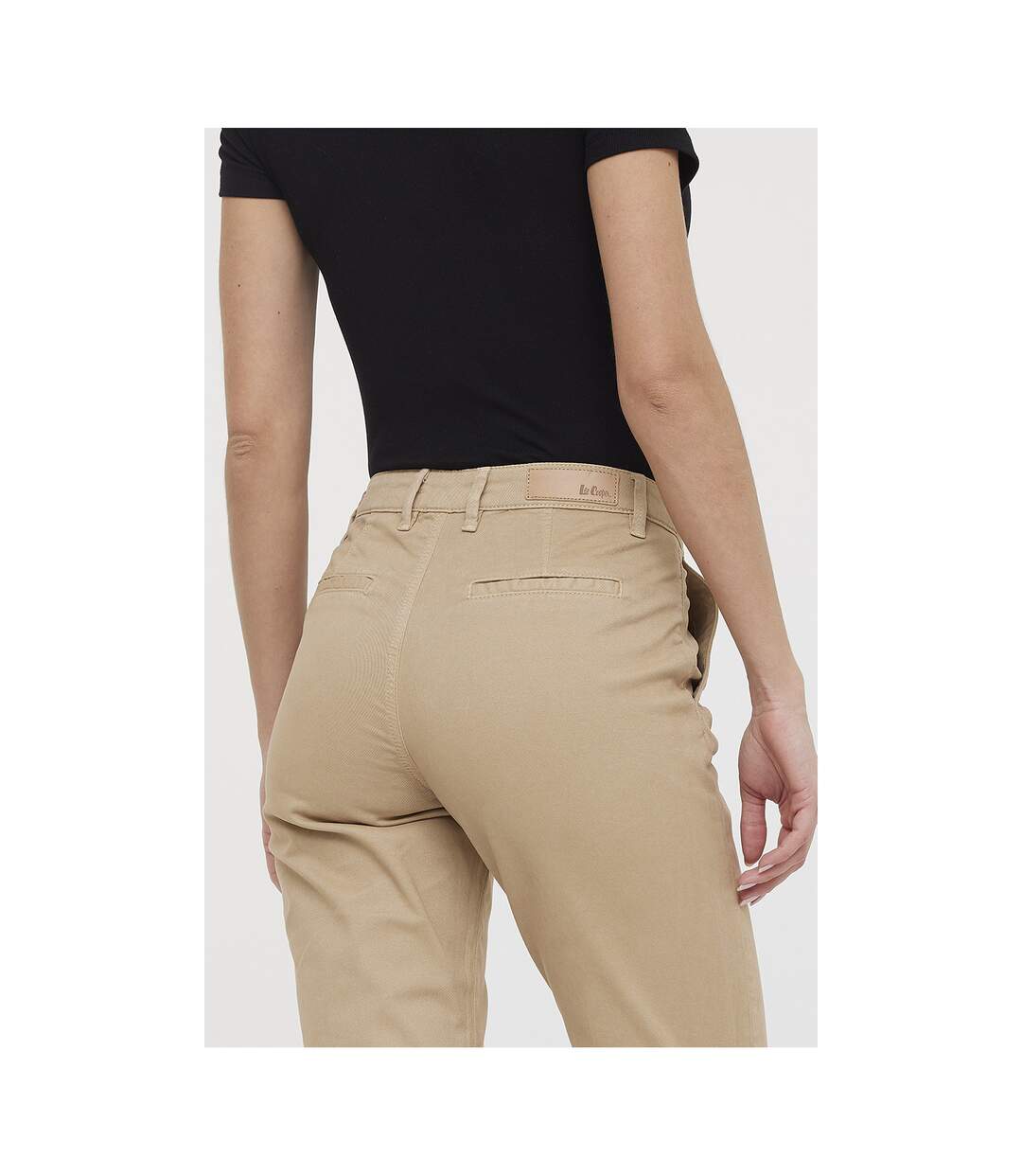 Pantalon coton slim JEMILA