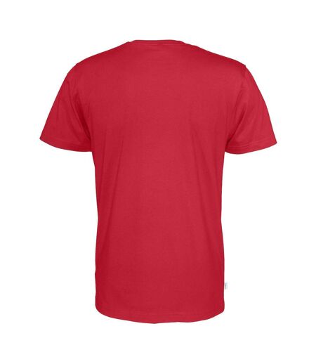 Mens Modern T-shirt Red Cottover