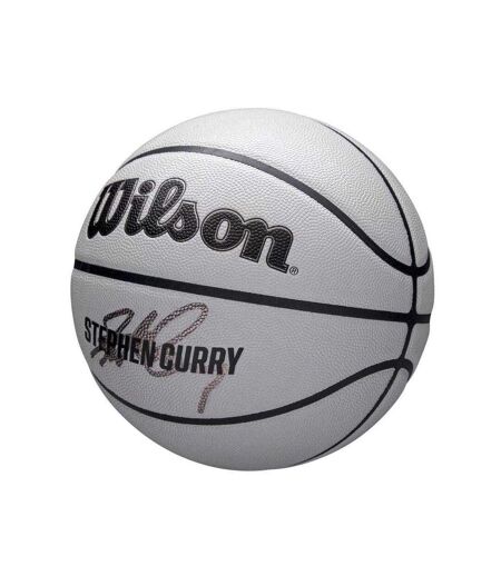 Ballon De Basket Motif/style Nba Curry Taille 7 Gris Wilson