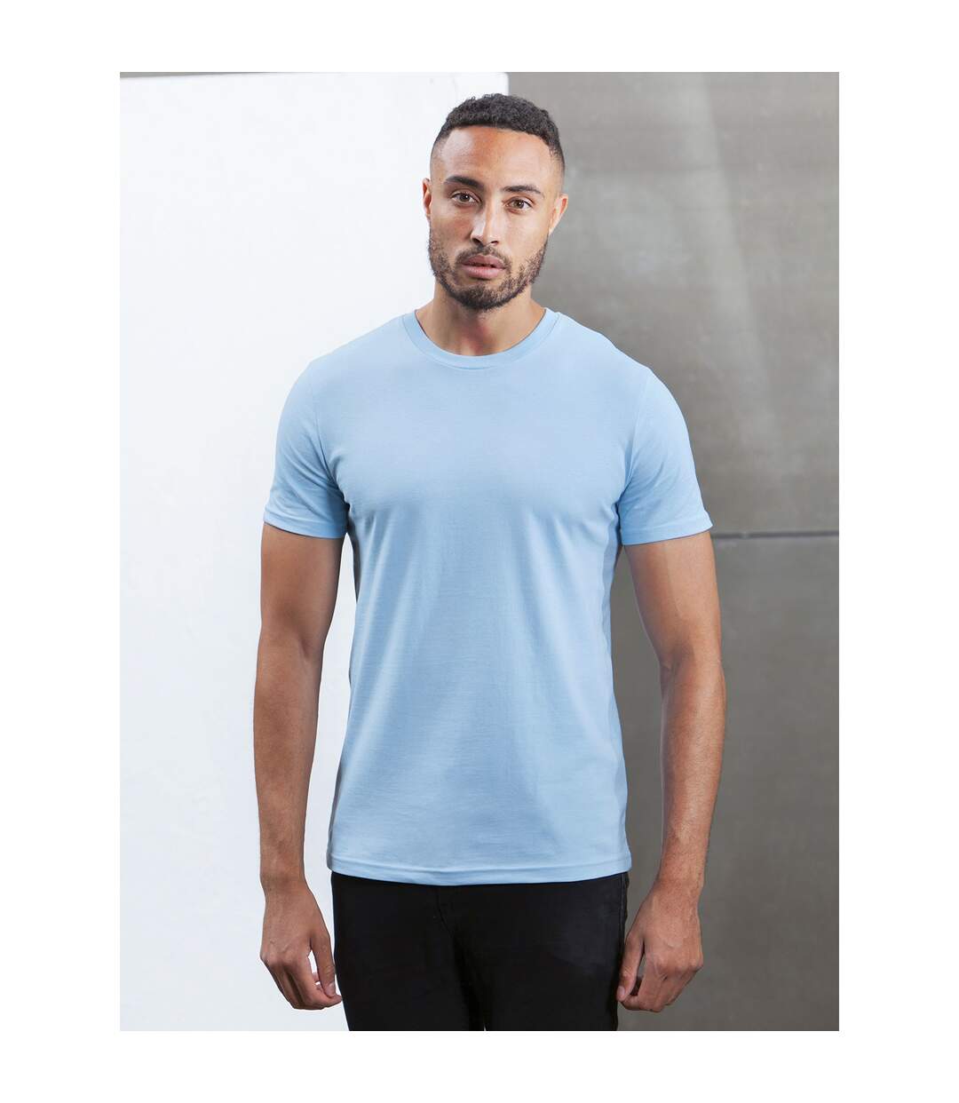 Mantis - T-Shirt ORGANIQUE - Hommes (Bleu ciel) - UTPC3964