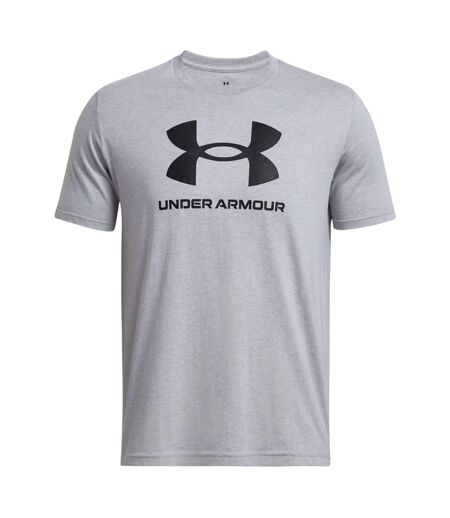 T-shirt Motif/style Logo Homme Gris Under Armour
