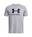 T-shirt Motif/style Logo Homme Gris Under Armour-1