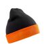 Bonnet Noir Orange Result Genuine Recycled-1