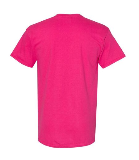 Gildan Mens Heavy Cotton Short Sleeve T-Shirt (Heliconia) - UTBC481