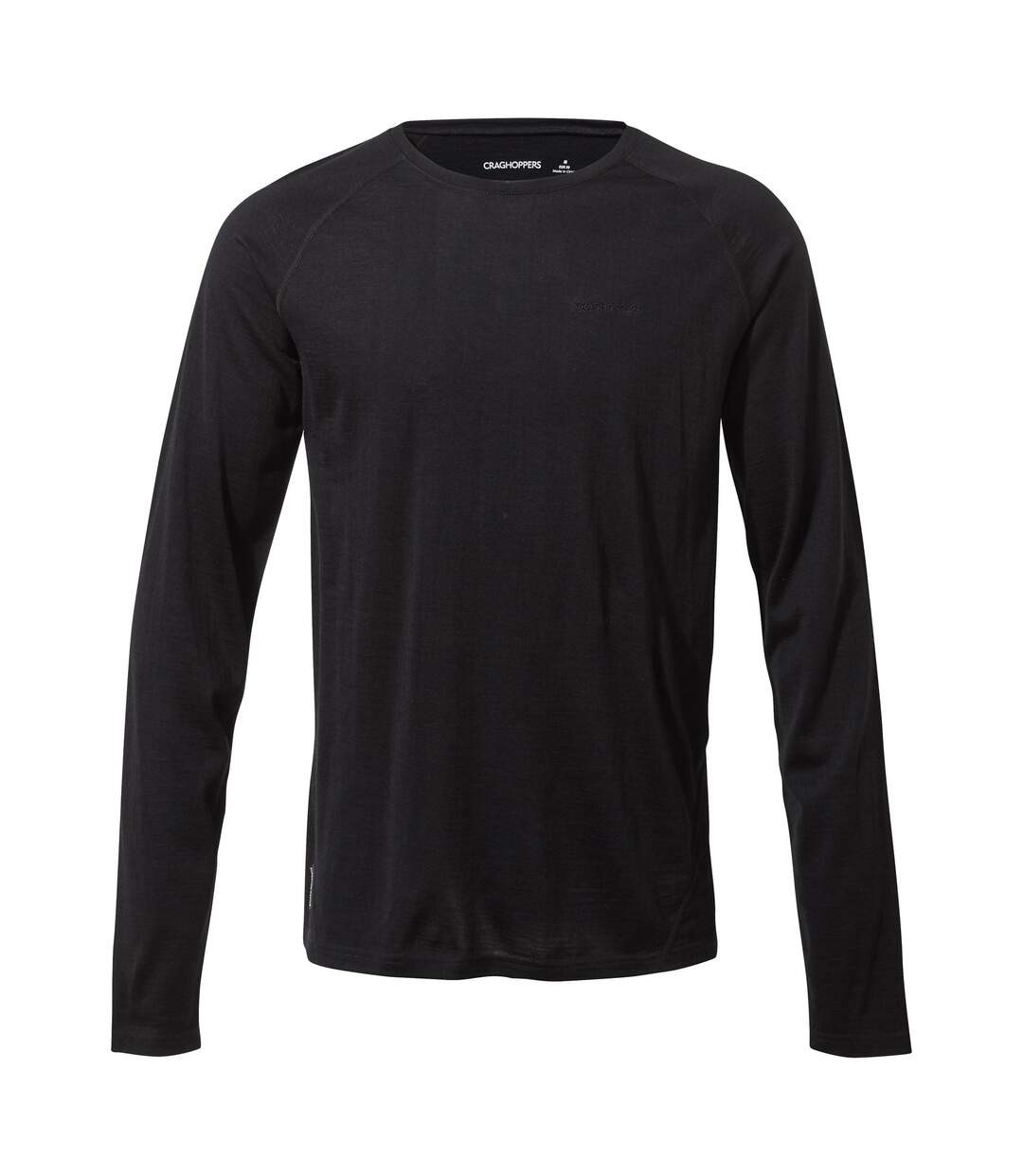 Haut à manches longues baselayer homme noir Craghoppers-1