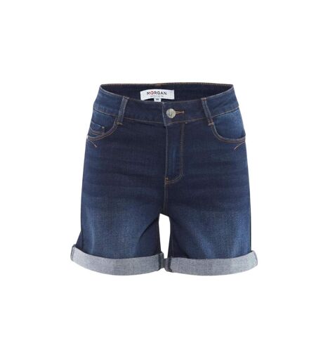 Short en jean bleu femme morgan shaku - 34