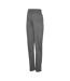 Womens/ladies Melange Straight Leg Sweatpants Grey Melange Mamalicious-2