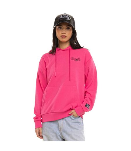 Sweat à capuche femme fr. terry 280GSM touché pêche print dos Kristen Vondutch