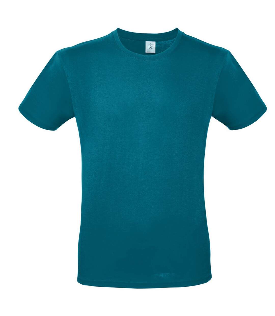 T-shirt manches courtes homme bleu sarcelle B&C