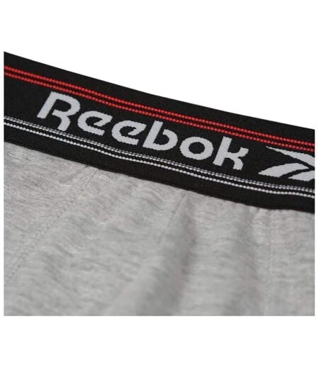 Boxers Sports Homme Gris Noir Gris Foncé Reebok
