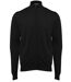 Pull grand zip - Homme - PK453 - noir