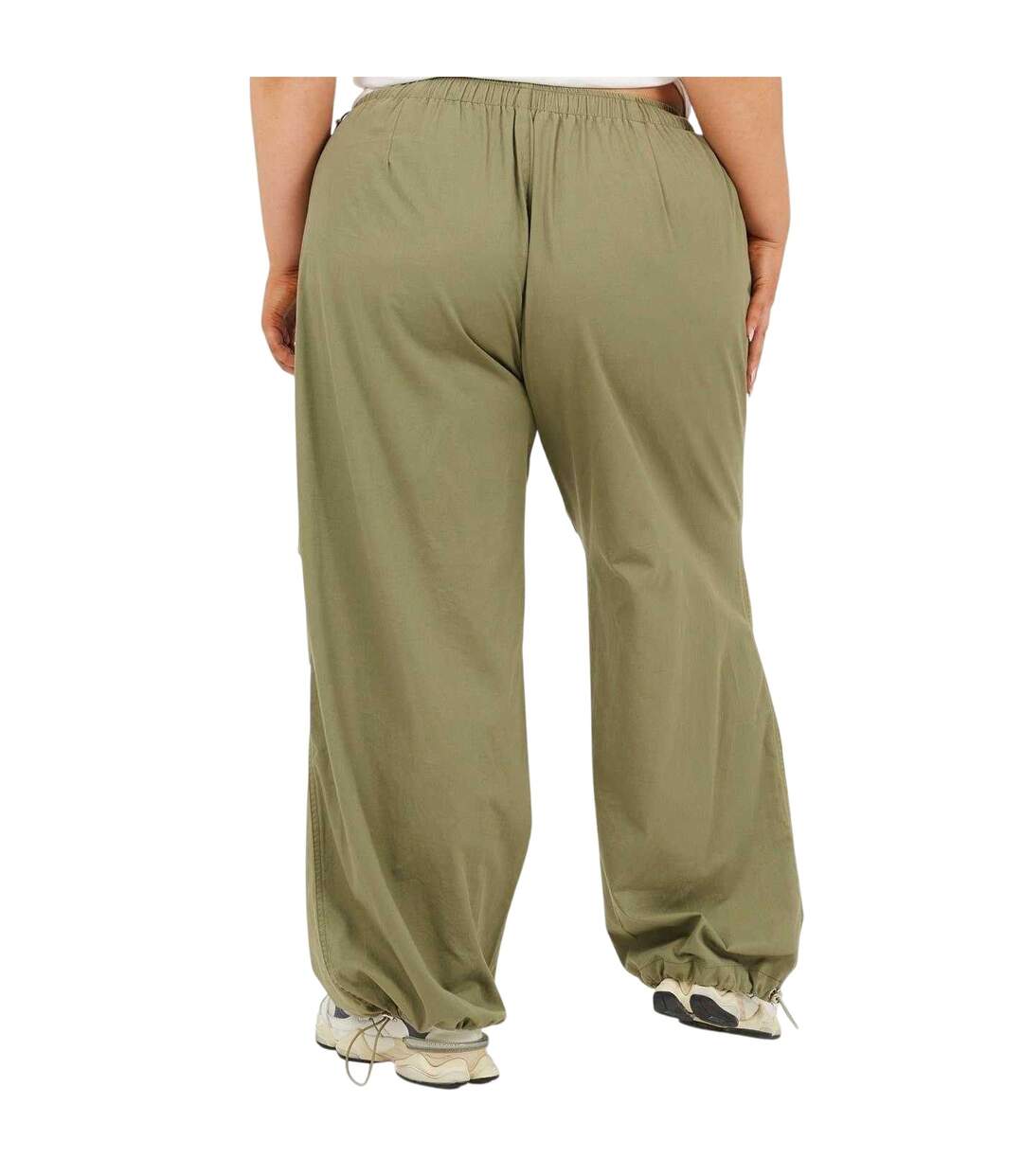 Pantalon À Poches Femme Vert Kaki Brave Soul-3