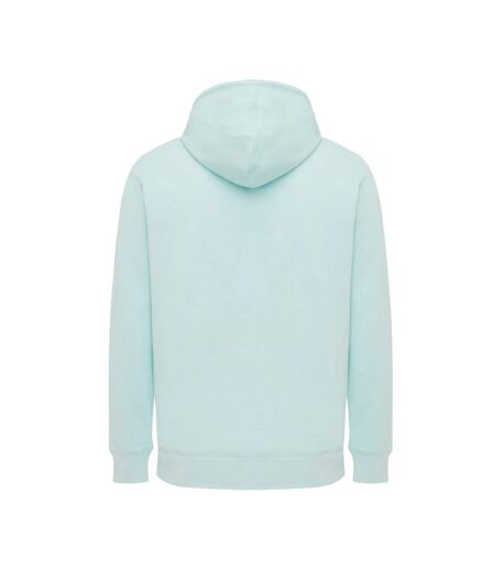 Unisex Adult Rila Recycled Cotton Lightweight Hoodie Crushed Mint Iqoniq