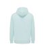 Unisex Adult Rila Recycled Cotton Lightweight Hoodie Crushed Mint Iqoniq-3