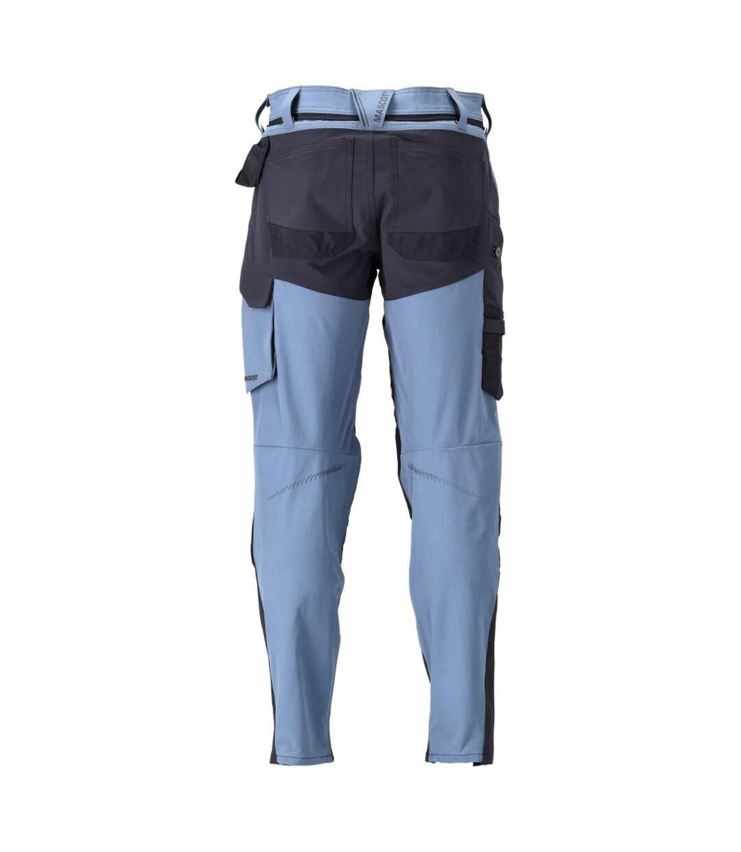 Pantalon De Travail Customised Homme Bleu De Gris Bleu Marine Foncé Mascot-2