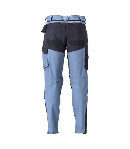 Pantalon De Travail Customised Homme Bleu De Gris Bleu Marine Foncé Mascot