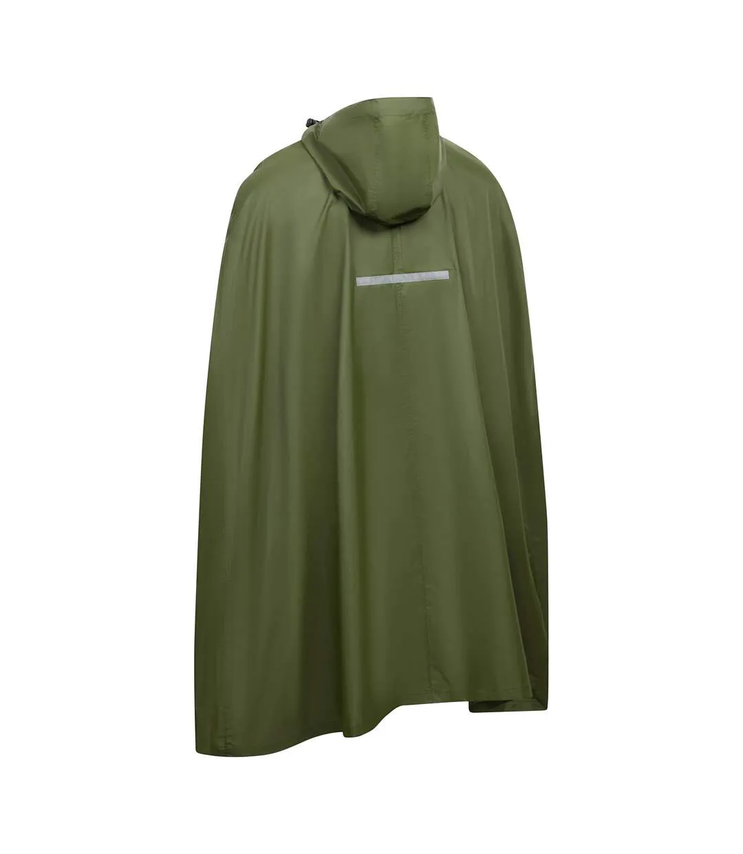 Poncho Imperméable Pliable À Capuche Qikpac Adulte Vert Mousse Trespass-2