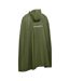 Poncho Imperméable Pliable À Capuche Qikpac Adulte Vert Mousse Trespass-2