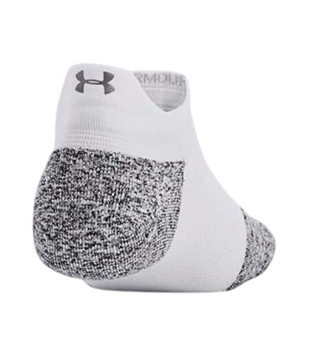 Unisex Adult Cushioned Running Ankle Socks White Under Armour