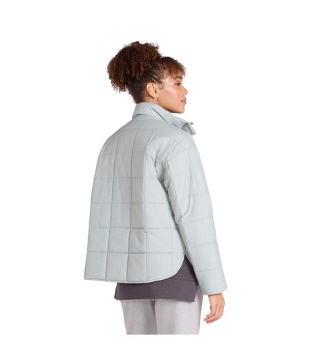 Doudoune Matelassée Motif/style Quadrillage Nina Femme Menthe Animal