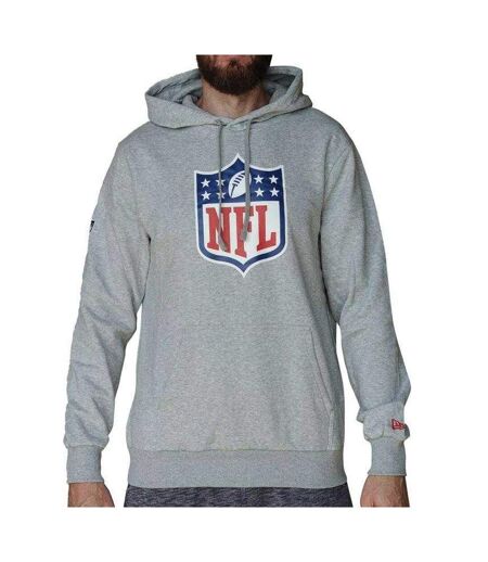 Mens Logo Hoodie Grey New Era