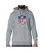 Mens Logo Hoodie Grey New Era-1