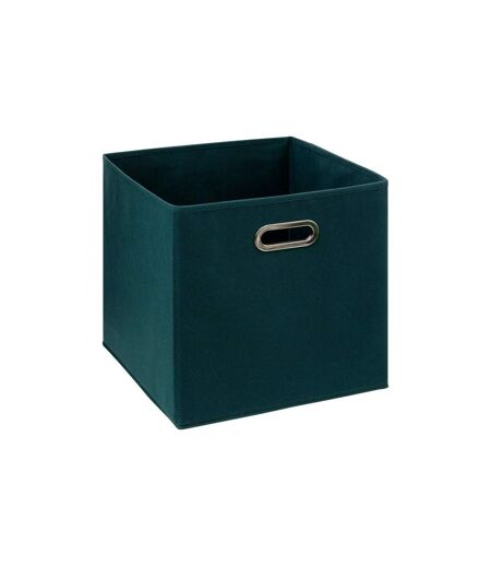 Boîte de Rangement Pliable Premium 31x31cm Bleu Pétrole