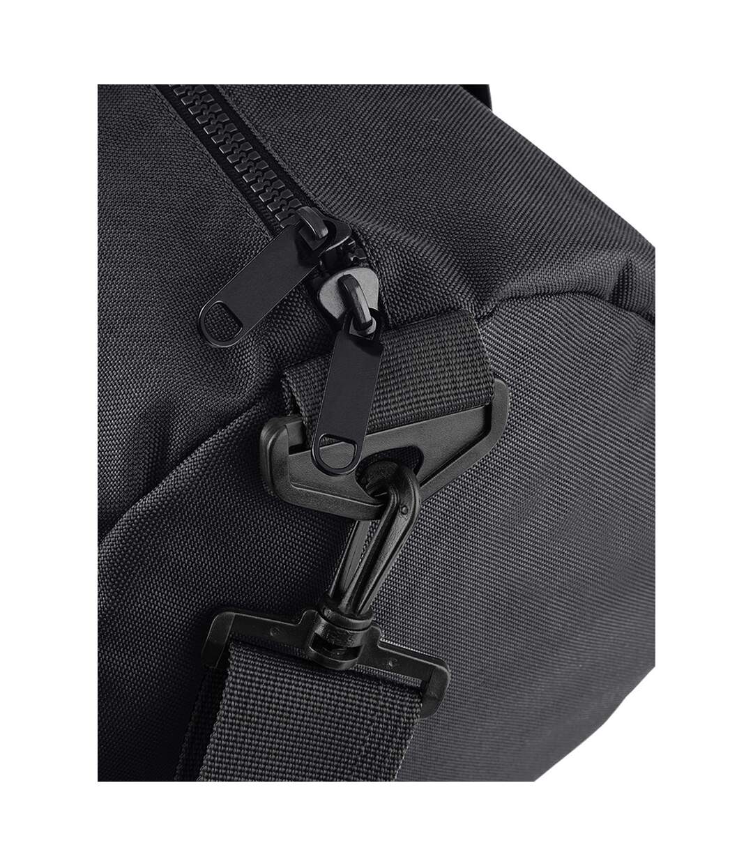 Bagbase Plain Varsity Barrel/Duffel Bag (20 Liters) (Black/Black) (One Size) - UTBC2526-2