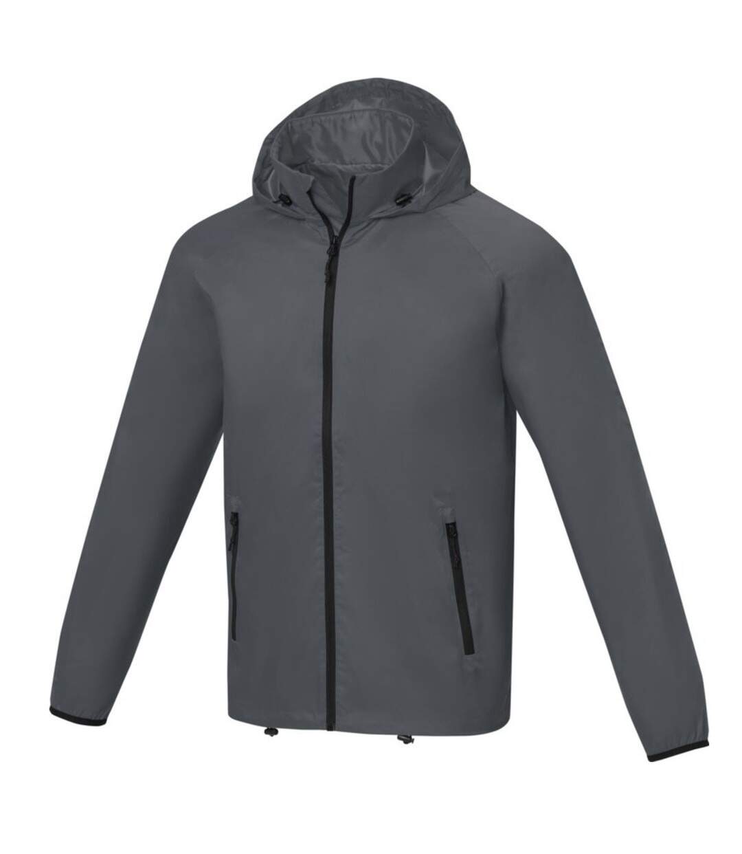 Mens dinlas lightweight jacket storm grey Elevate Essentials-4