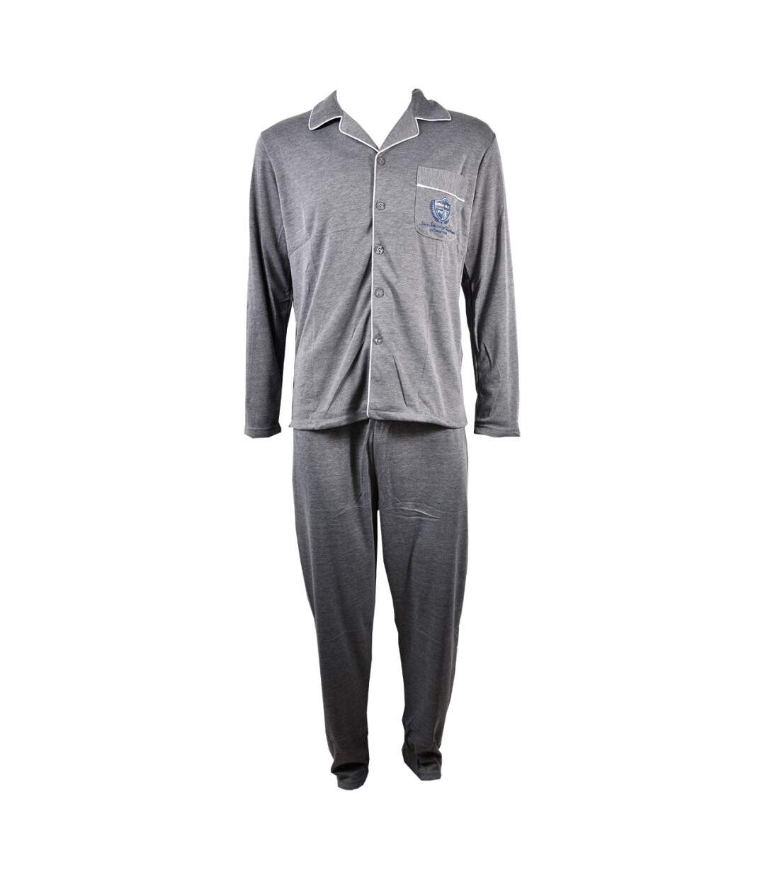 Pyjama Homme Long SWEET SECRET Z2055 GRIS-1