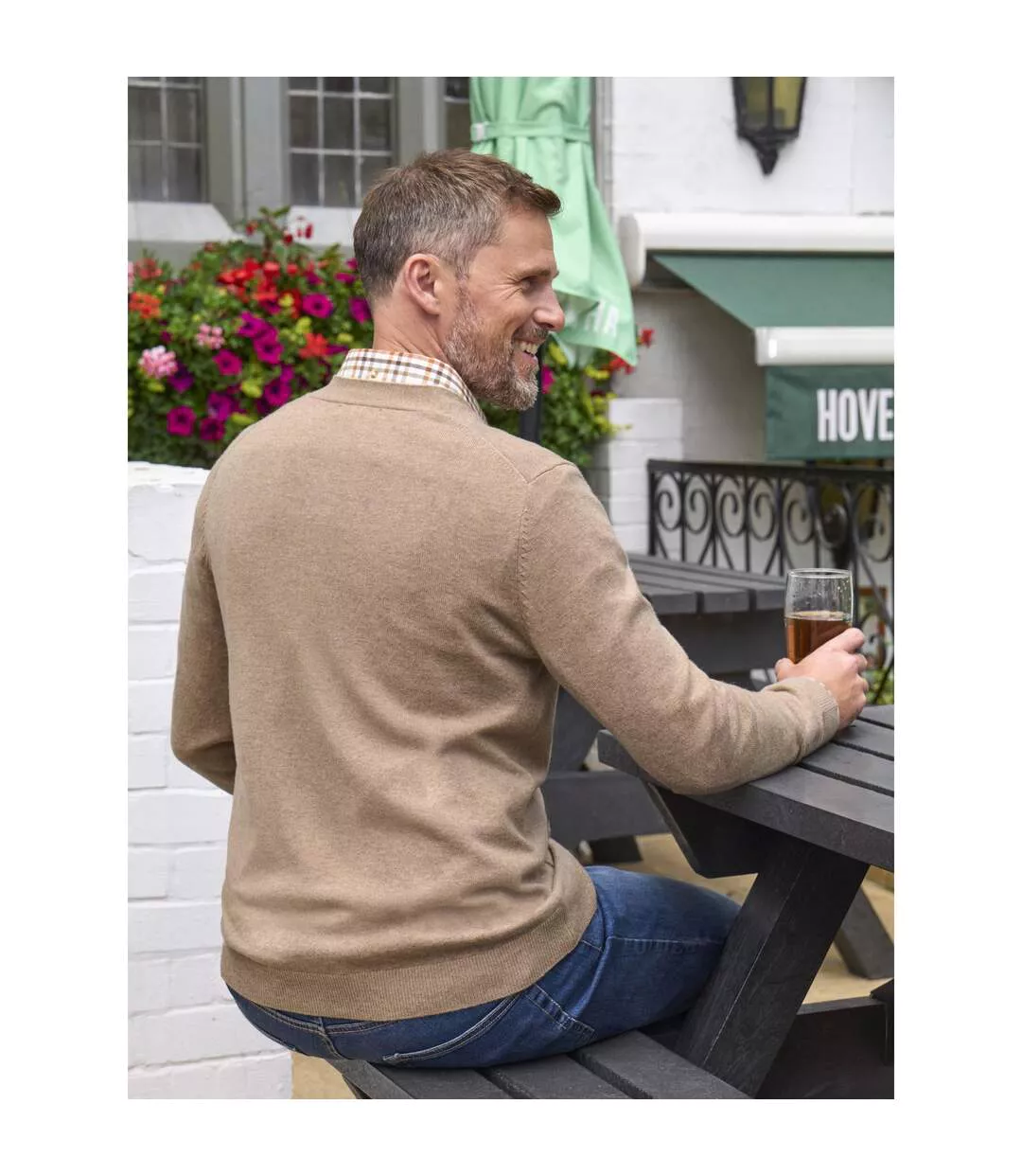 Cardigan Homme Lin WoolOvers-2