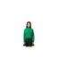 Womens/ladies Carded High-neck Large Fit Jumper Green Lacoste-1