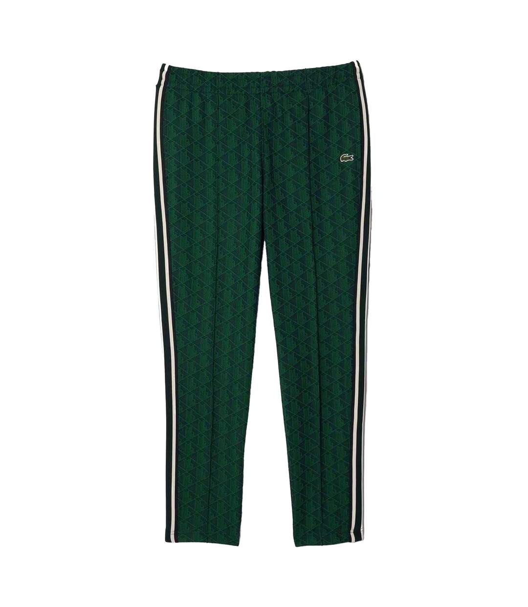 Mens Paris Monogram Jogging Bottoms Beige Lacoste-1