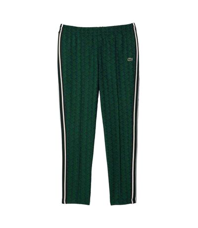 Mens Paris Monogram Jogging Bottoms Beige Lacoste