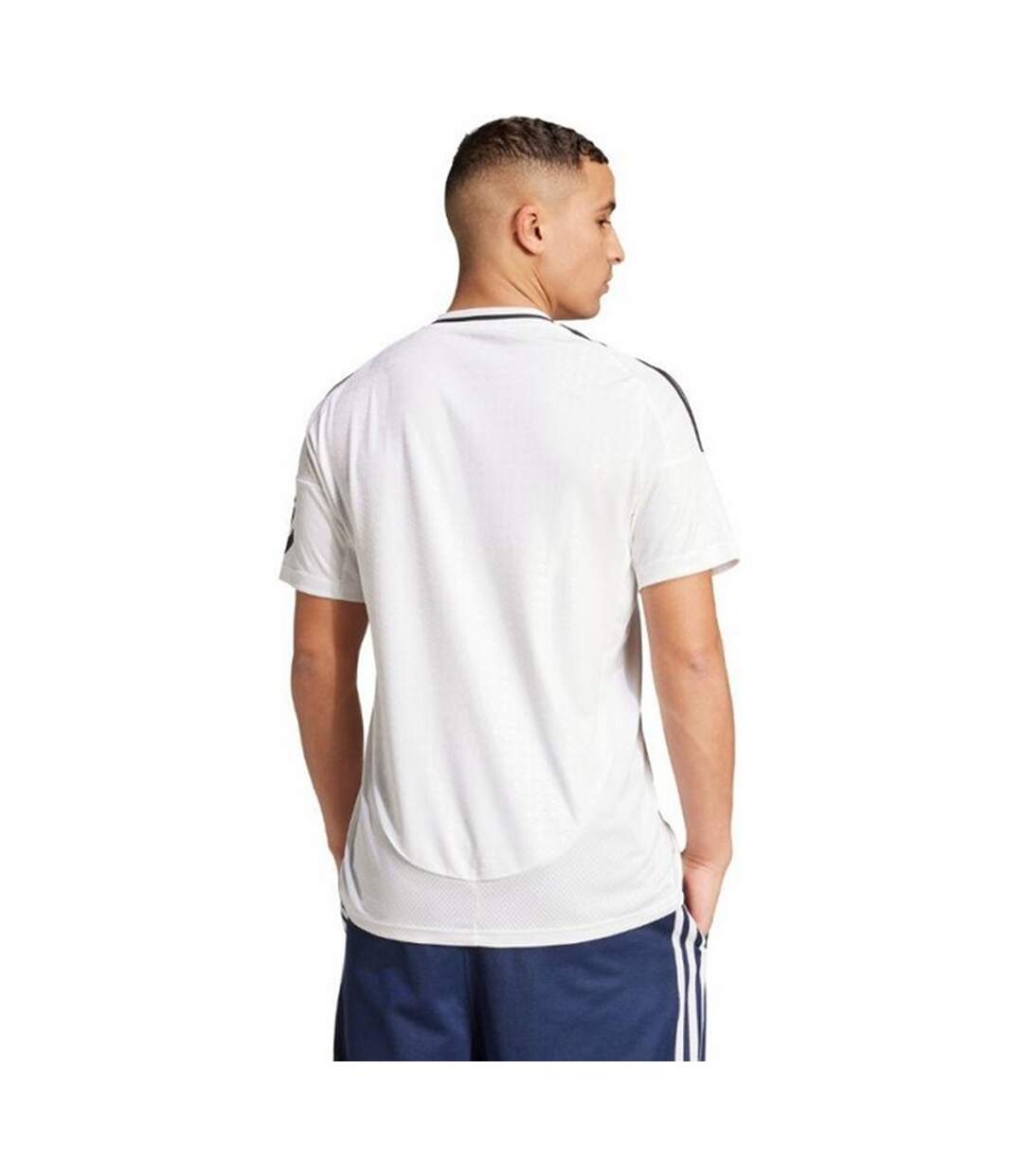 Maillot Domicile Style Real Madrid Cf 24/25 Homme Blanc Adidas-4