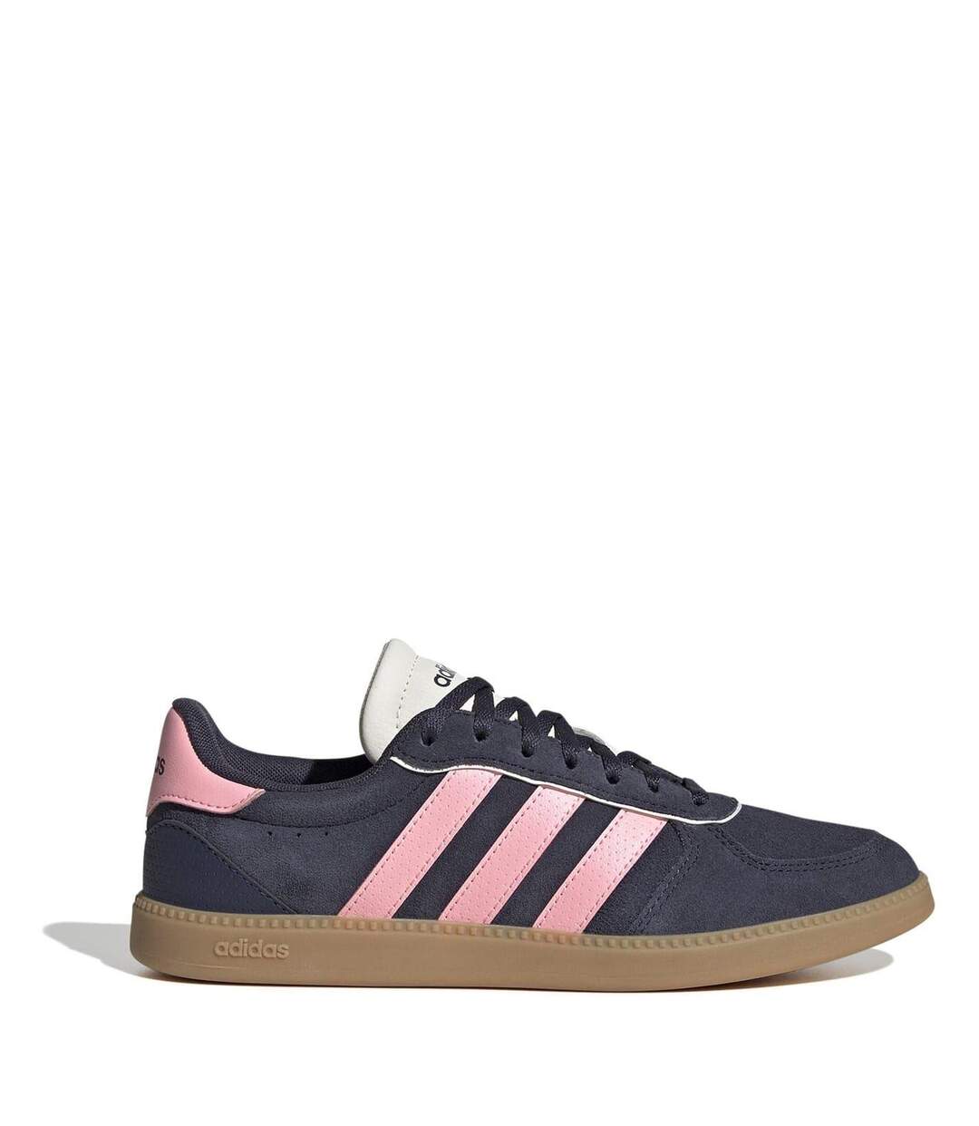 Baskets Sleek Femme Bleu Marine Rose Marron Pâle Adidas-1
