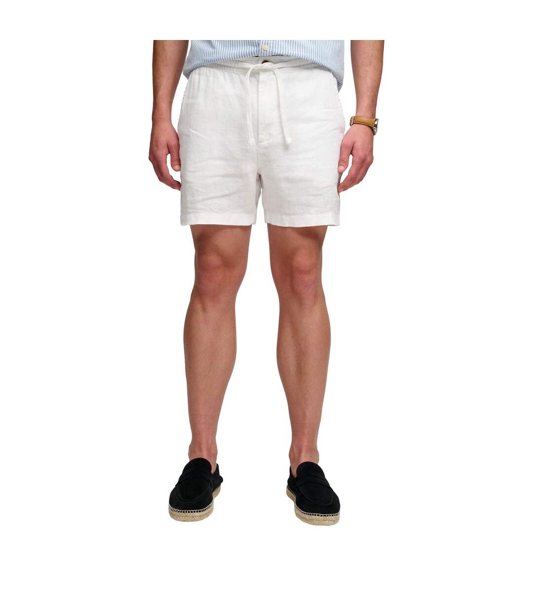 Short Superdry Merchant Linen-1