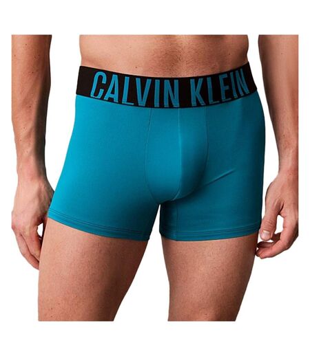 X3 boxers marine/vert homme calvin klein jeans trunk