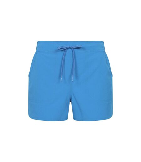 Womens/ladies Stretch Swim Shorts Bright Blue Mountain Warehouse