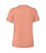 T-shirt cvc femme corail chiné Bella + Canvas