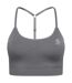 Brassière De Sport Motif/style Sans Coutures Femme Vert De Gris Gym King-2