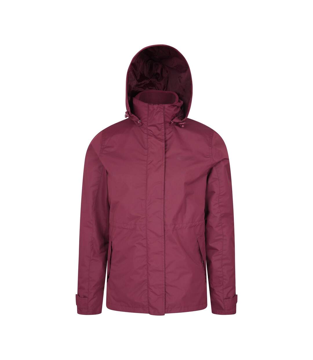 Womens/ladies fell ii 3 in 1 jacket burgundy Mountain Warehouse