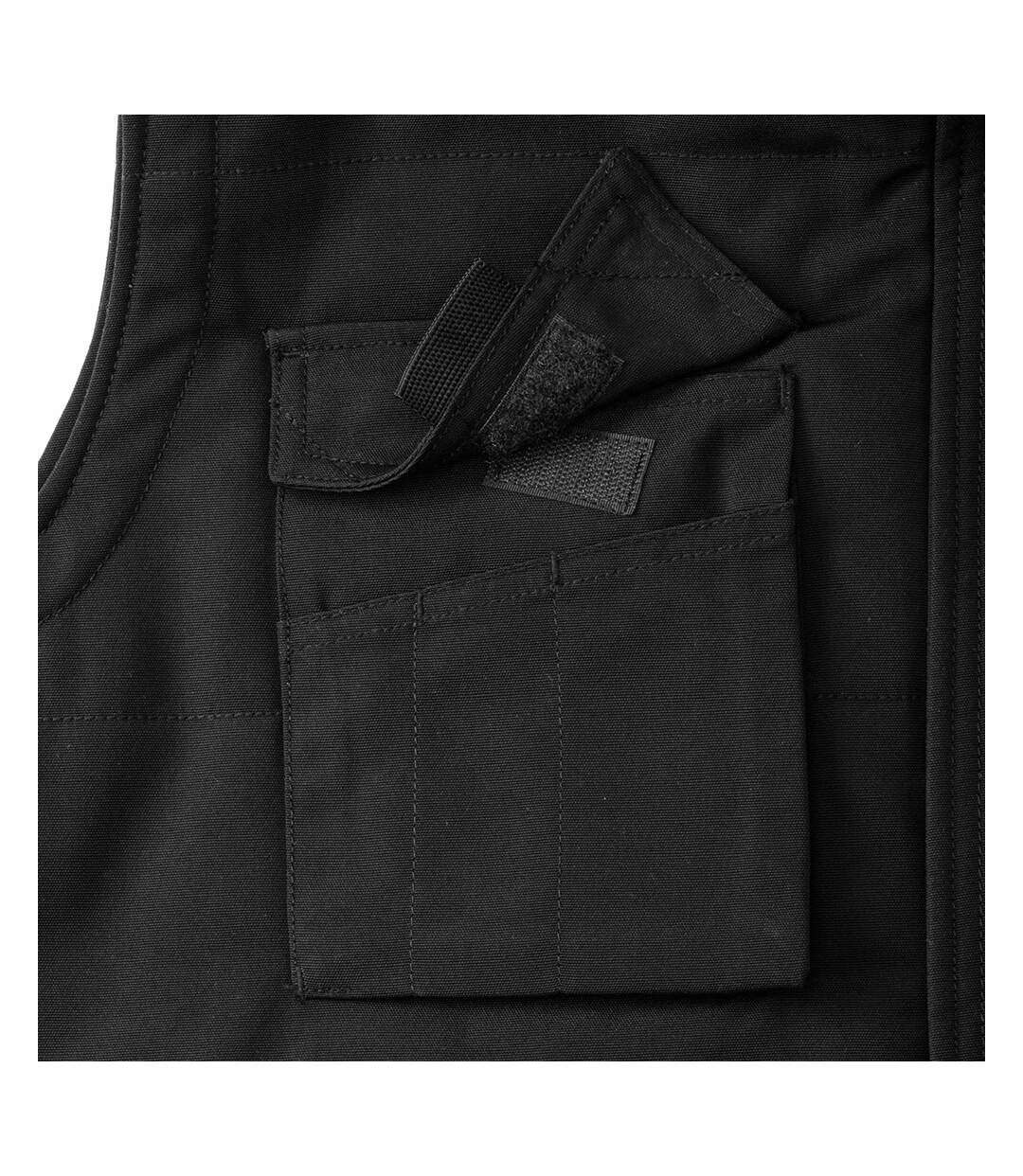 Gilet sans manches de travail homme noir Russell