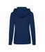 Classic lady fit hooded sweatshirt navy Fruit of the Loom