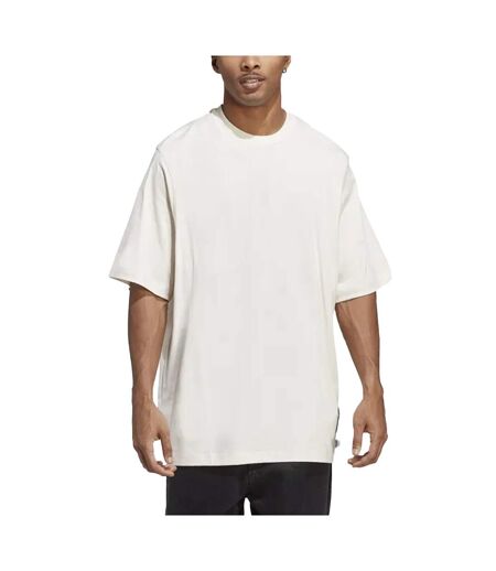 T-shirt homme blanc cassé Adidas