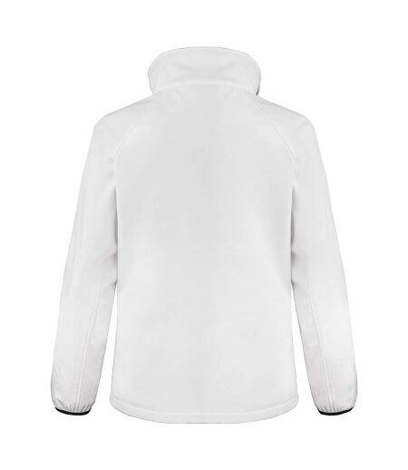 Veste softshell femme blanc/noir Result