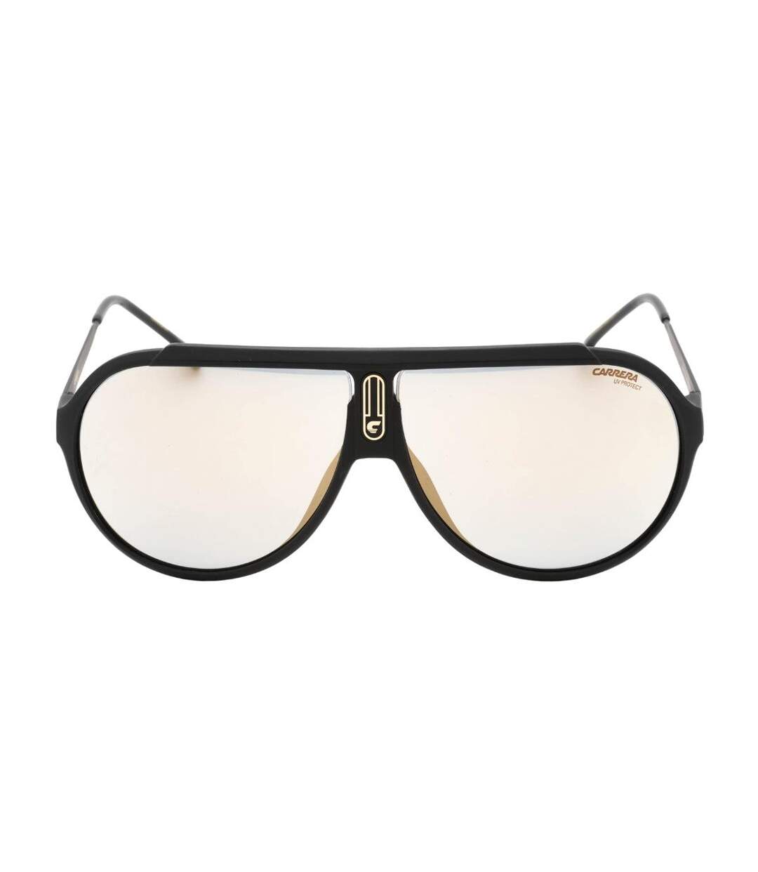 Lunettes De Soleil Motif/style Endurance Homme Taille Unique Noir Gris Jaune Or Carrera-1