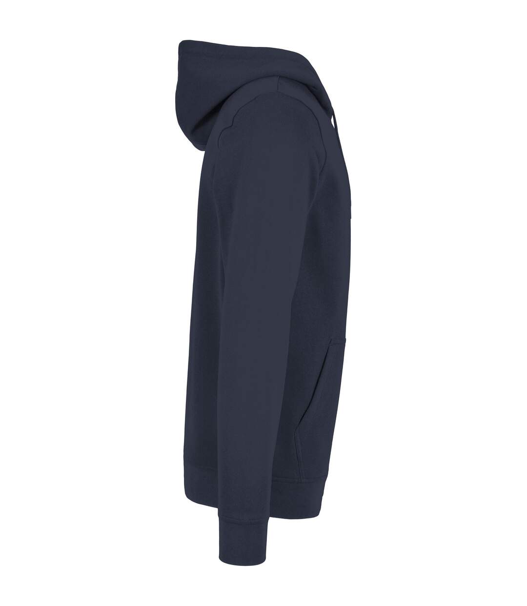Sweat À Capuche Basic Adulte Bleu Marine Build Your Brand-3