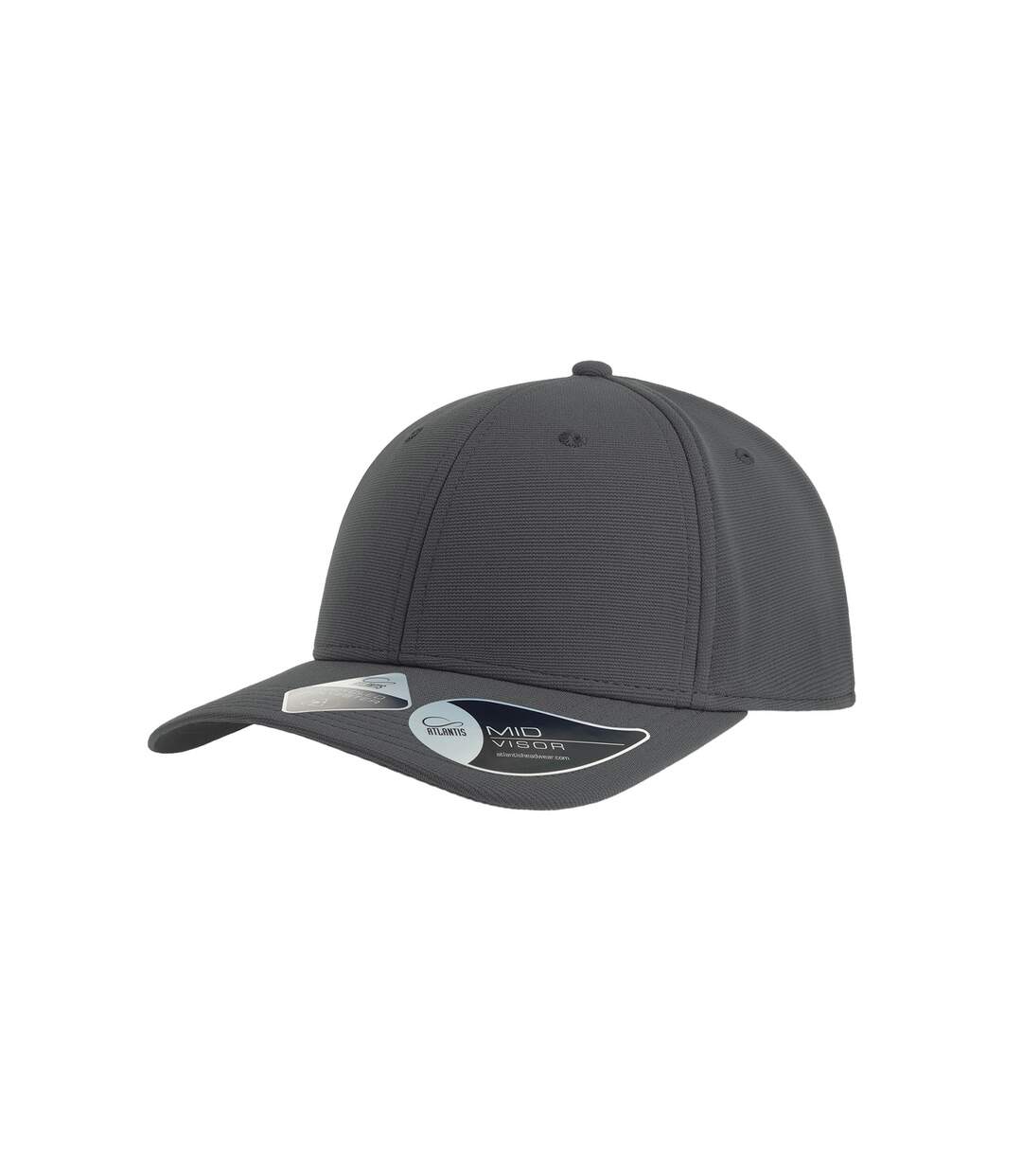 Casquette De Baseball Sand Gris Foncé Atlantis Headwear-3